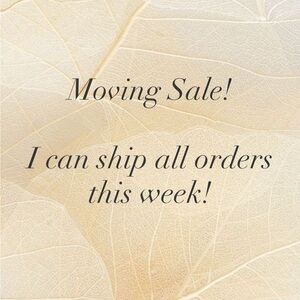 MOVING! Make an offer! I can ship this week!
